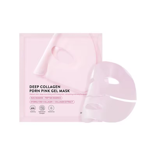 Collagen Face Deep Pink Gel Mask